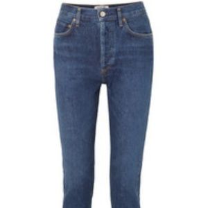 AGOLDE Remy high-rise straight-leg jeans